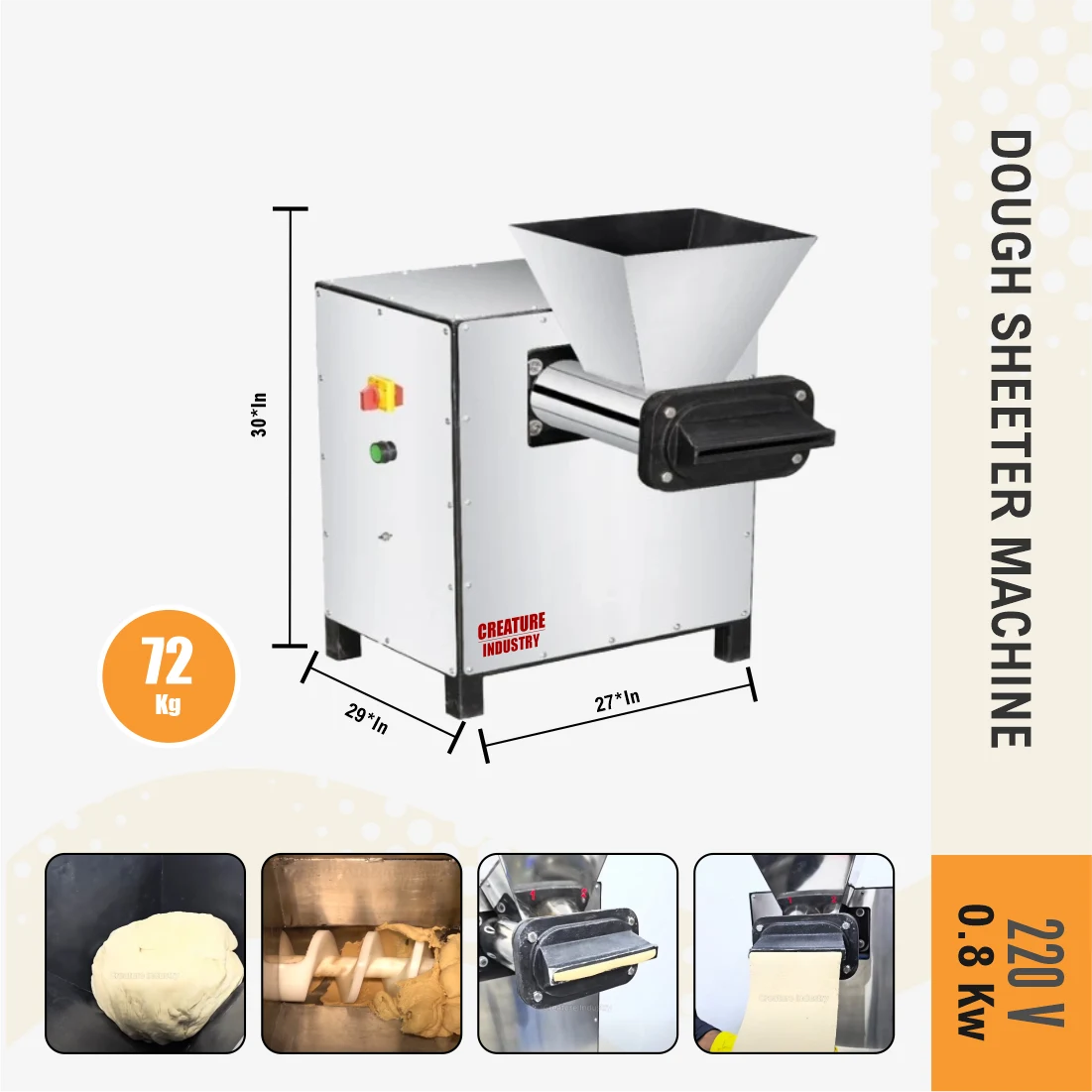Dough sheeter Machine